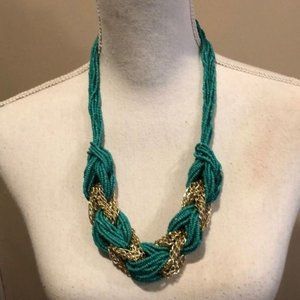 Teal Green Chunky Necklace